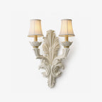 Amelie Plaster Leaf Wall Sconce