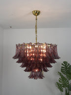 Amethyst Bloom Chandelier