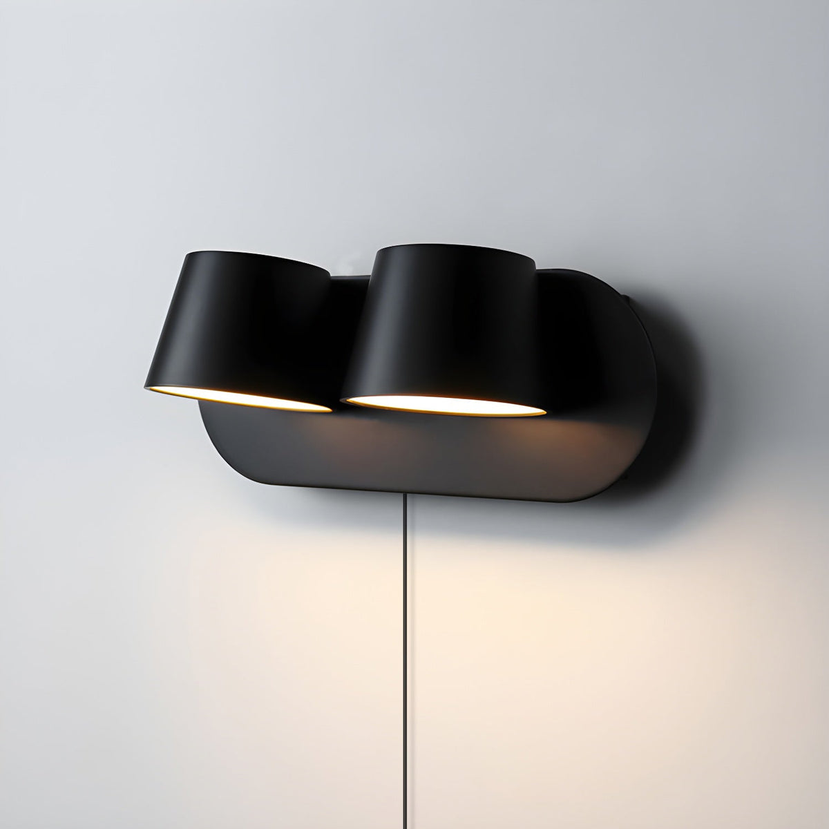 Angle Adjustable Plug - in Wall Lamp