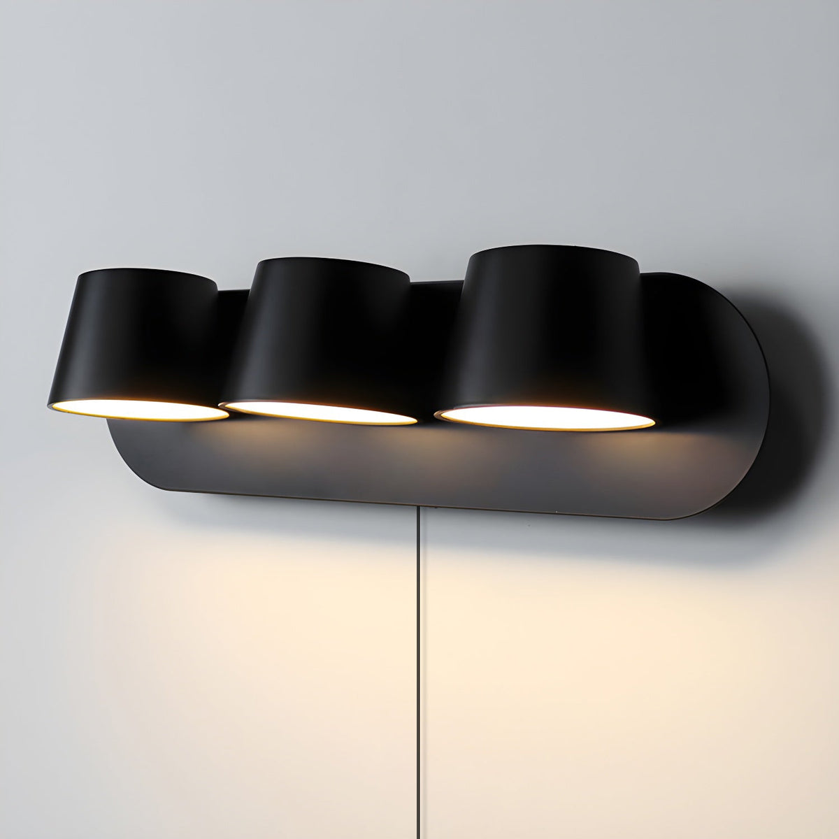 Angle Adjustable Plug - in Wall Lamp