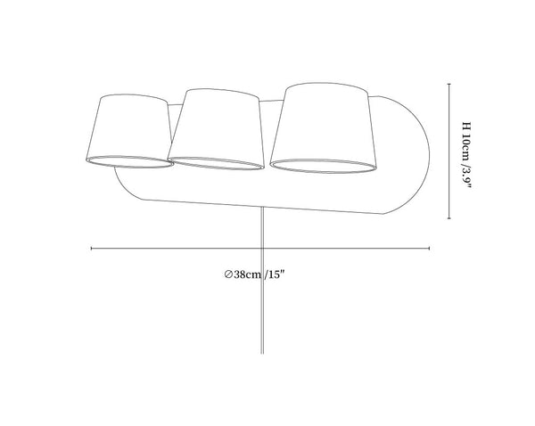 Angle Adjustable Plug-in Wall Lamp