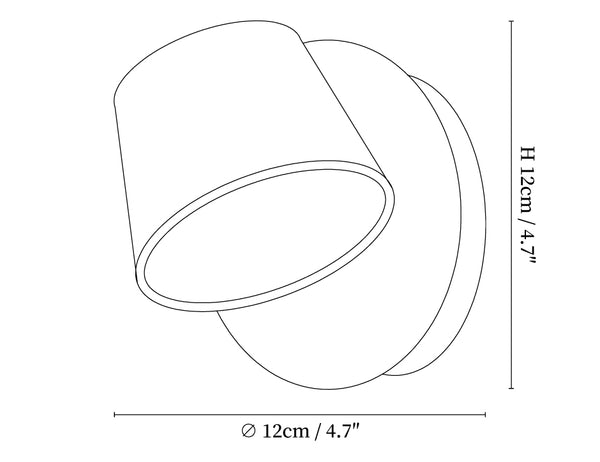 Angle Adjustable Reading Wall Lamp