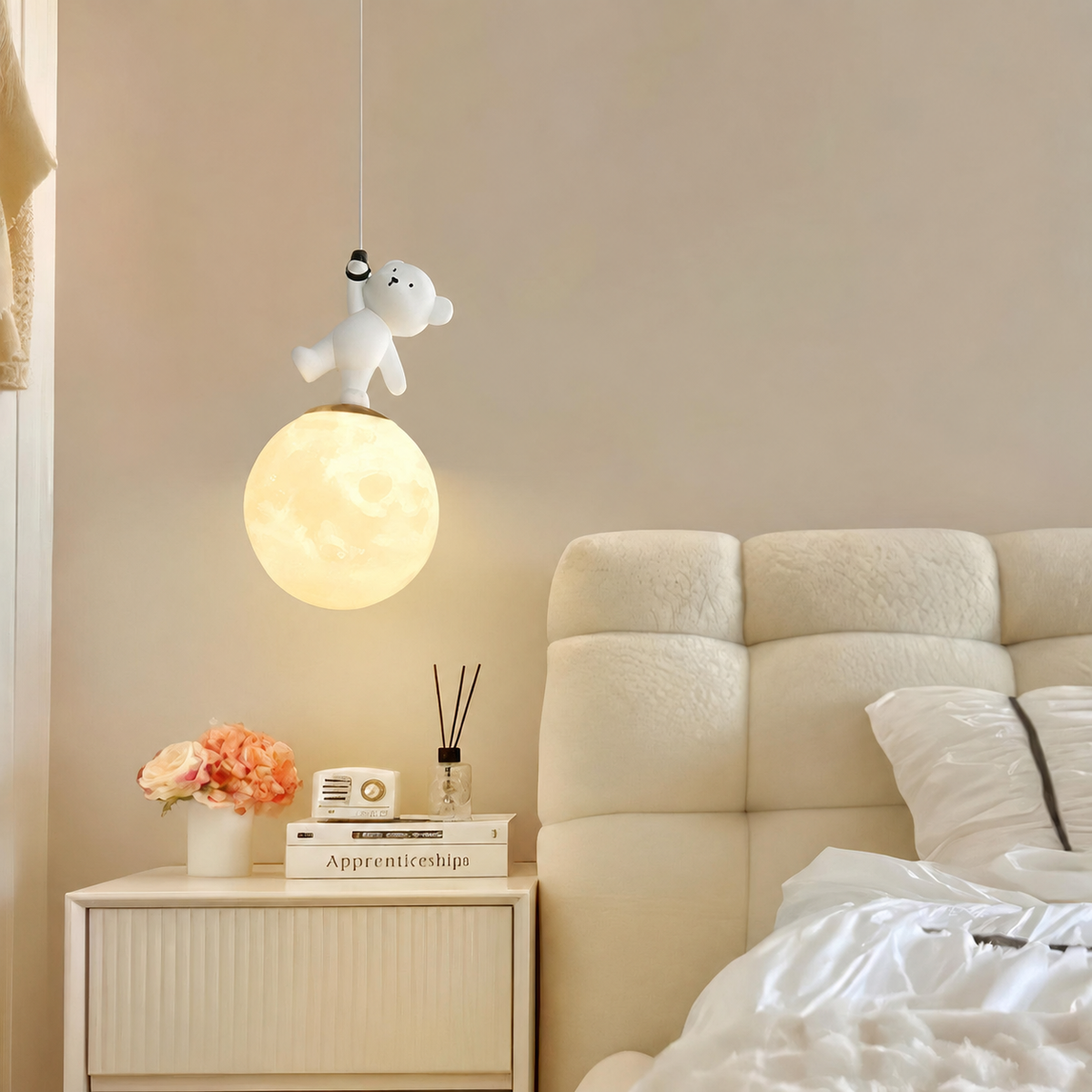 Animal And Moon Pendant Light