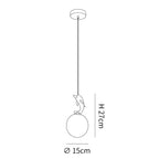 Animal And Moon Pendant Light