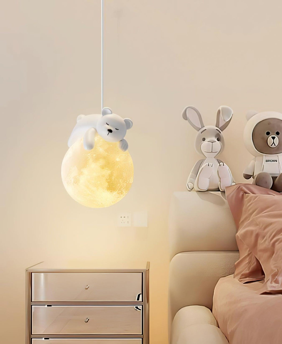 Animal Sleeping Pendant Lamp