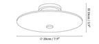 Ankeny Alabaster Ceiling Lamp