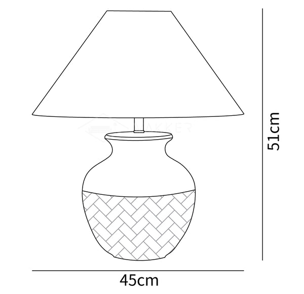 Ansel Ceramic Table Lamp