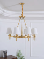 Antique Brass Chandelier