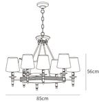 Antique Brass Chandelier