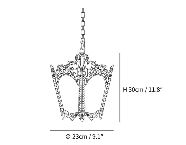 Antique Empire Pendant Lamp