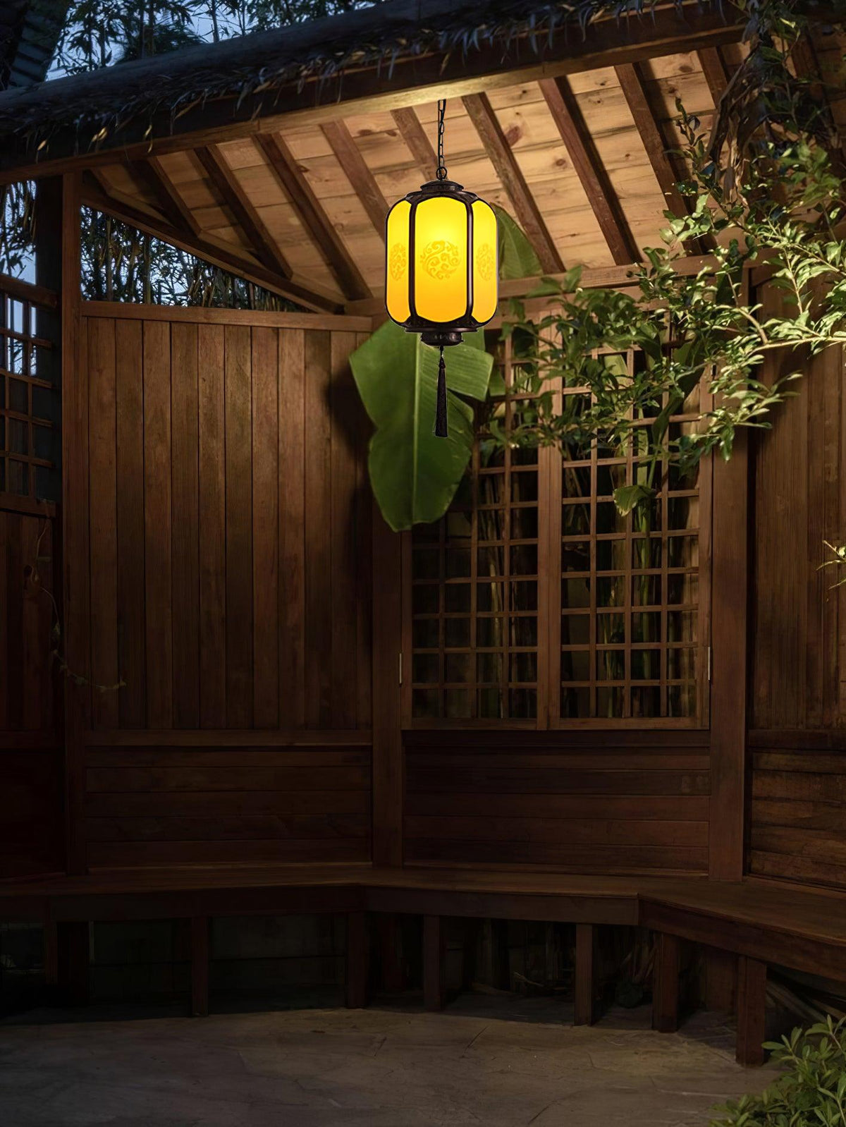 Antique Lantern Pendant Light