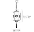 Antique Lantern Outdoor Pendant Light