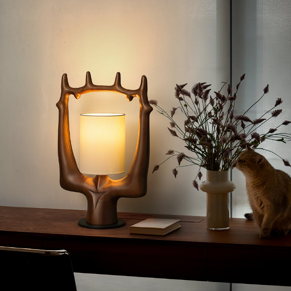 Antler Ring Table Lamp