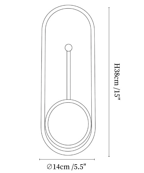 Aperture Wall Sconce