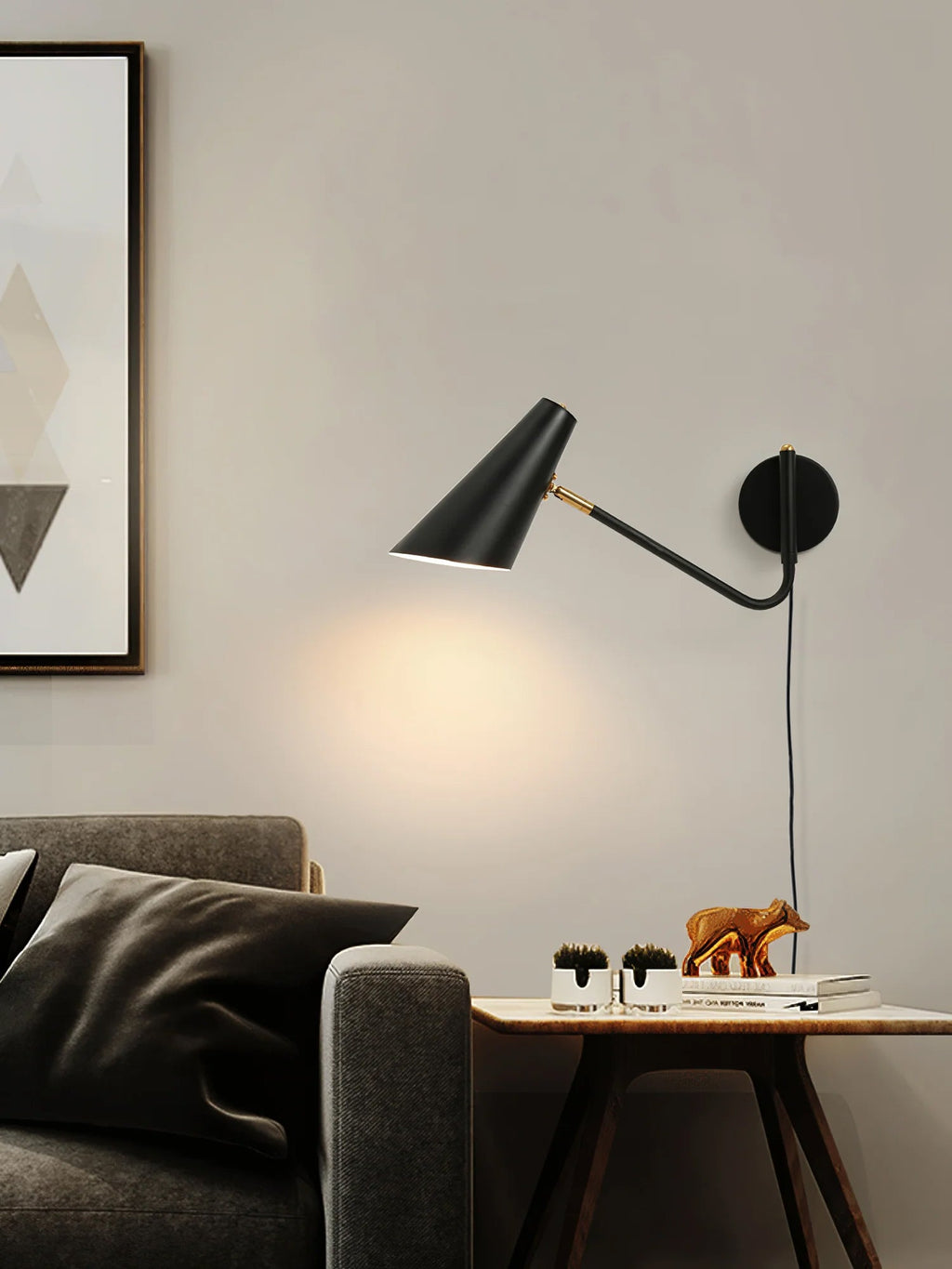 Apex Plug - in Wall Sconce