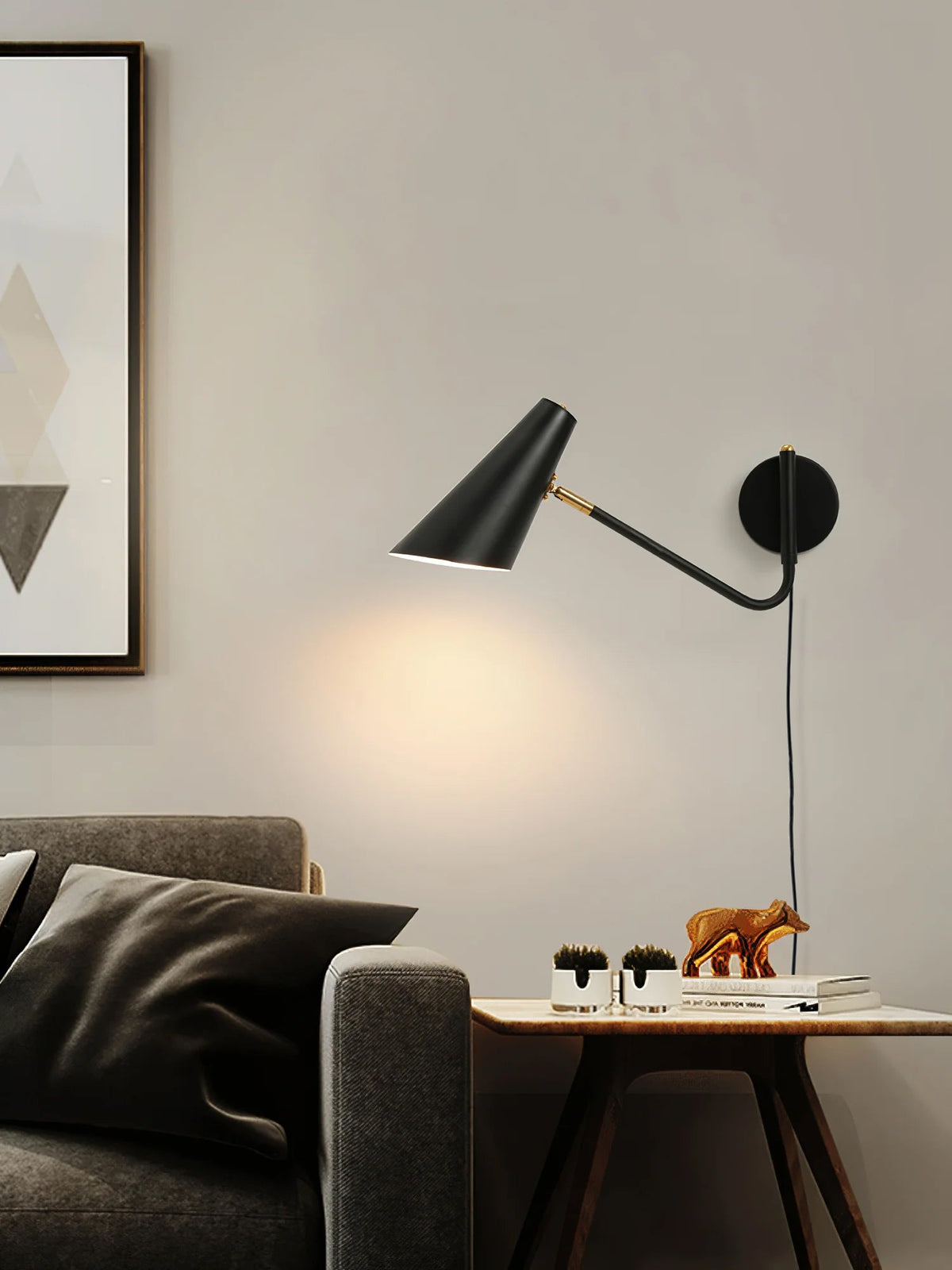 Apex Plug - in Wall Sconce