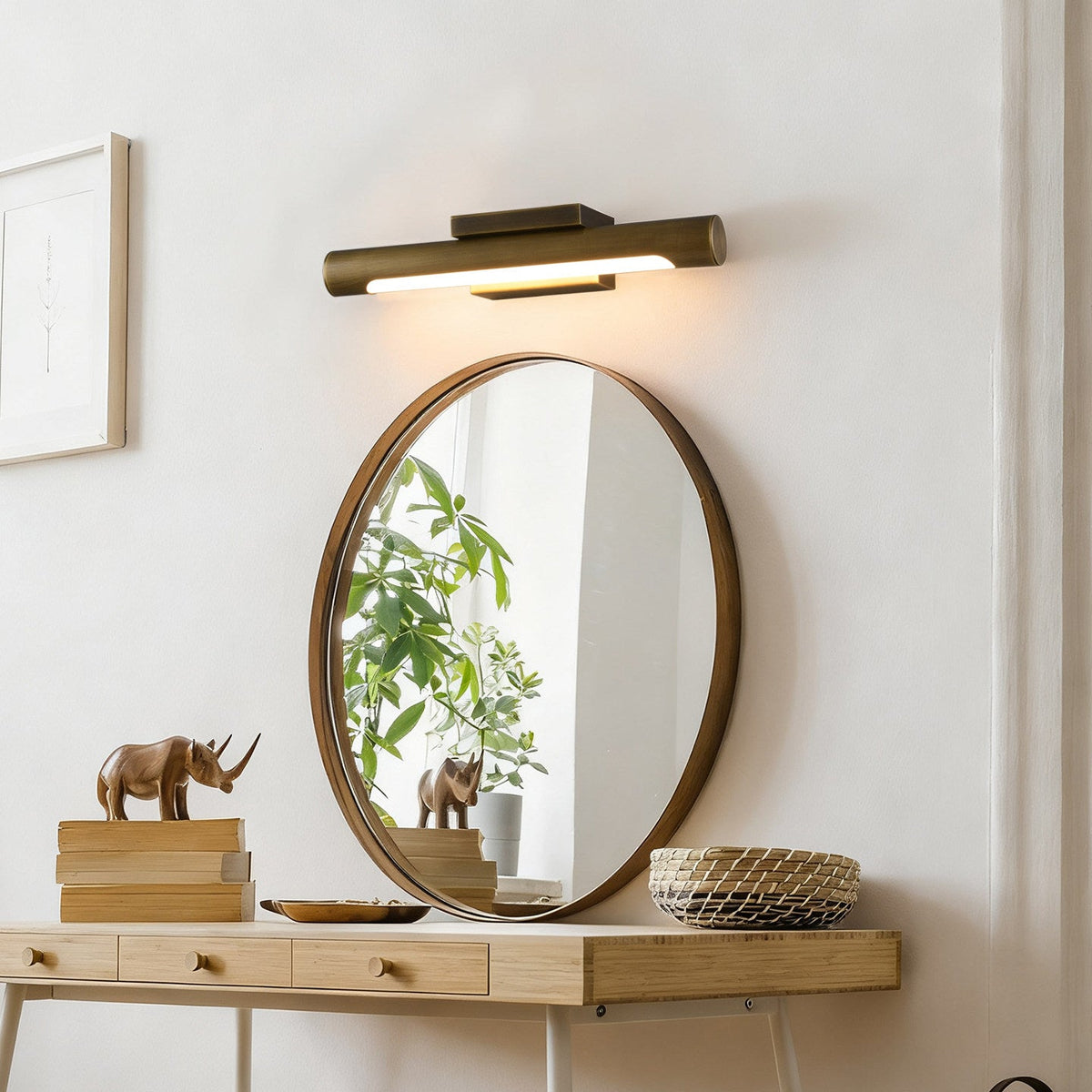 Apollo Brass Wall Light
