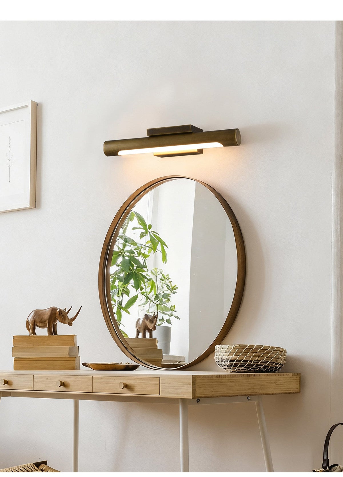 Apollo Brass Wall Light