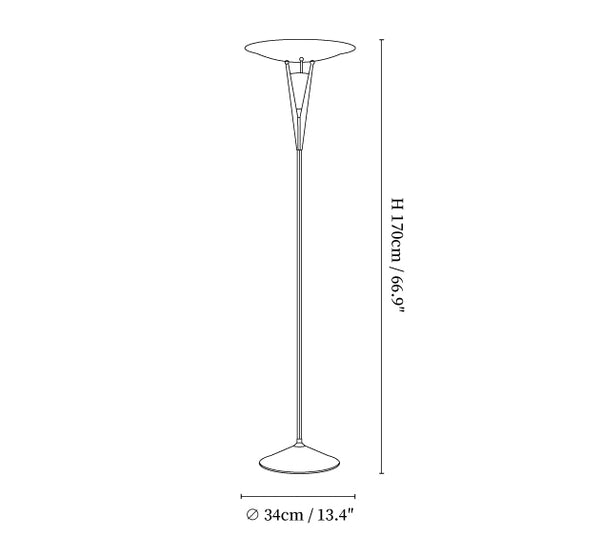 Aragon Alabaster Floor Lamp