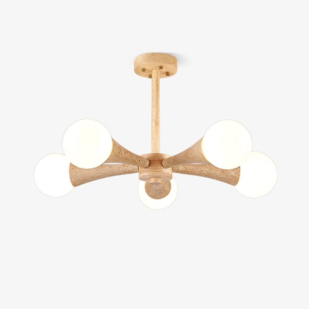 Arbor Travertine Chandelier