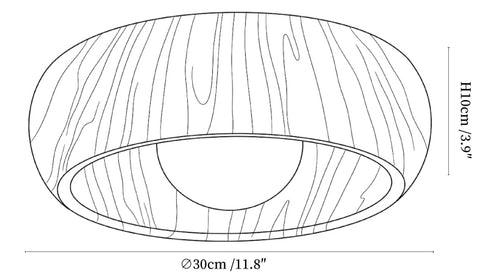 Arboris Ring Ceiling Light