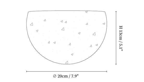 Arc Bowl Wall Lamp