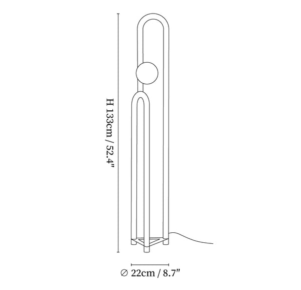 Arc N Floor Lamp