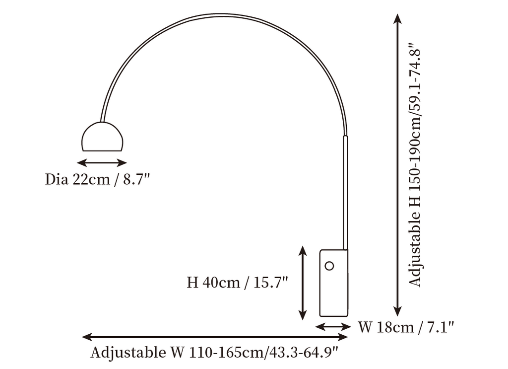 Arcadia Luxe Floor Lamp
