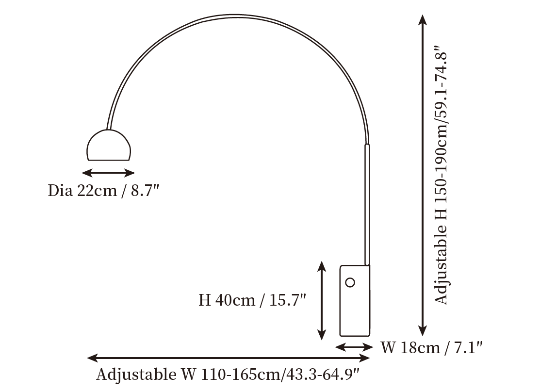 Arcadia Luxe Floor Lamp