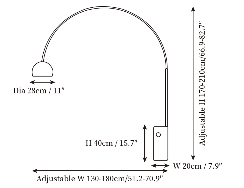 Arcadia Luxe Floor Lamp