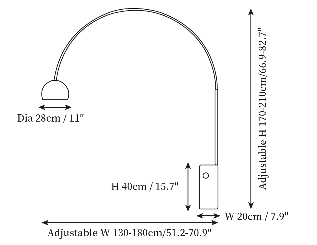 Arcadia Luxe Floor Lamp