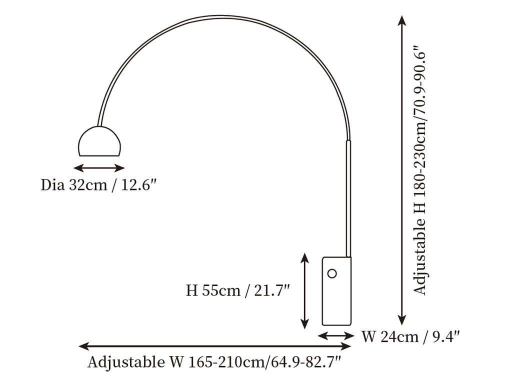 Arcadia Luxe Floor Lamp