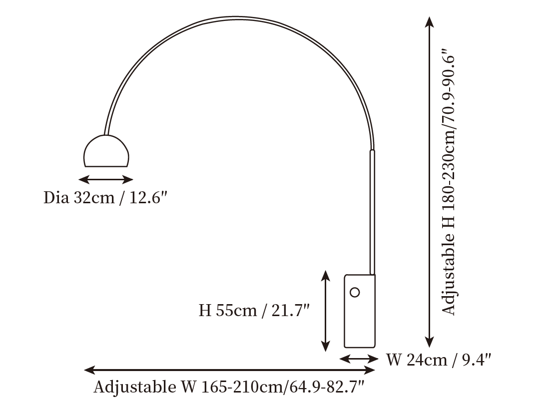 Arcadia Luxe Floor Lamp
