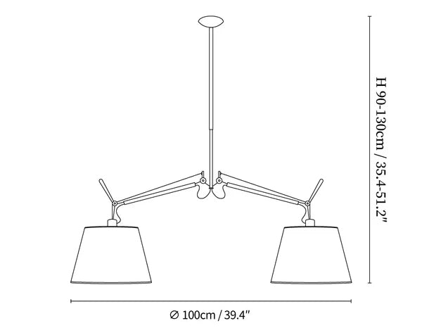 Arcadia Shade Pendant Lamp