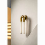 Arch Alabaster Sconce
