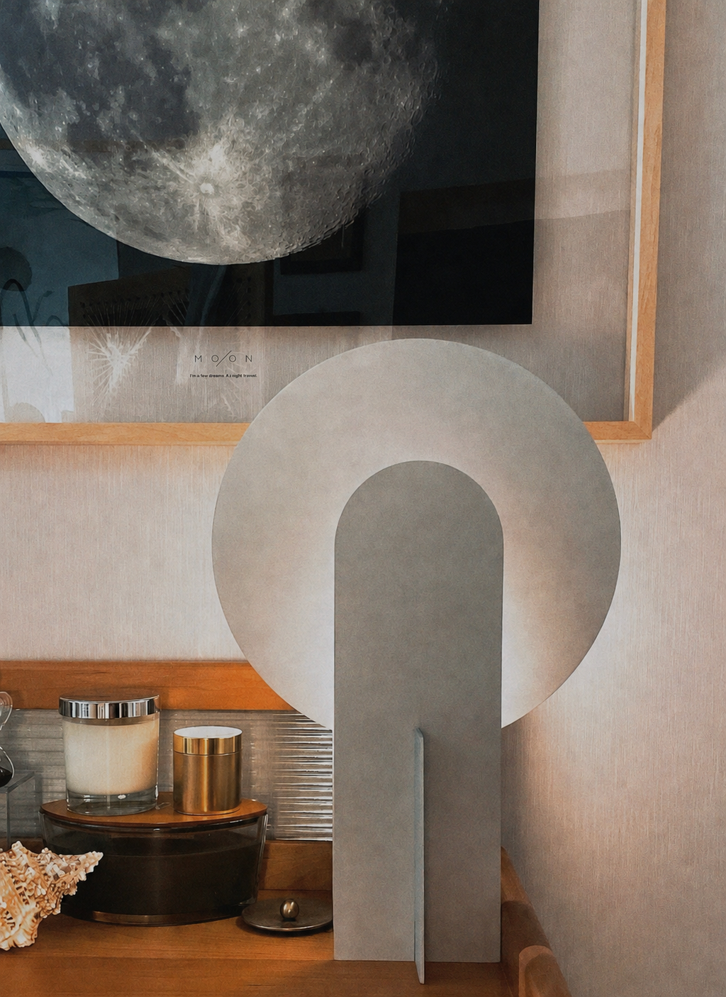 Arch Marble Table Lamp