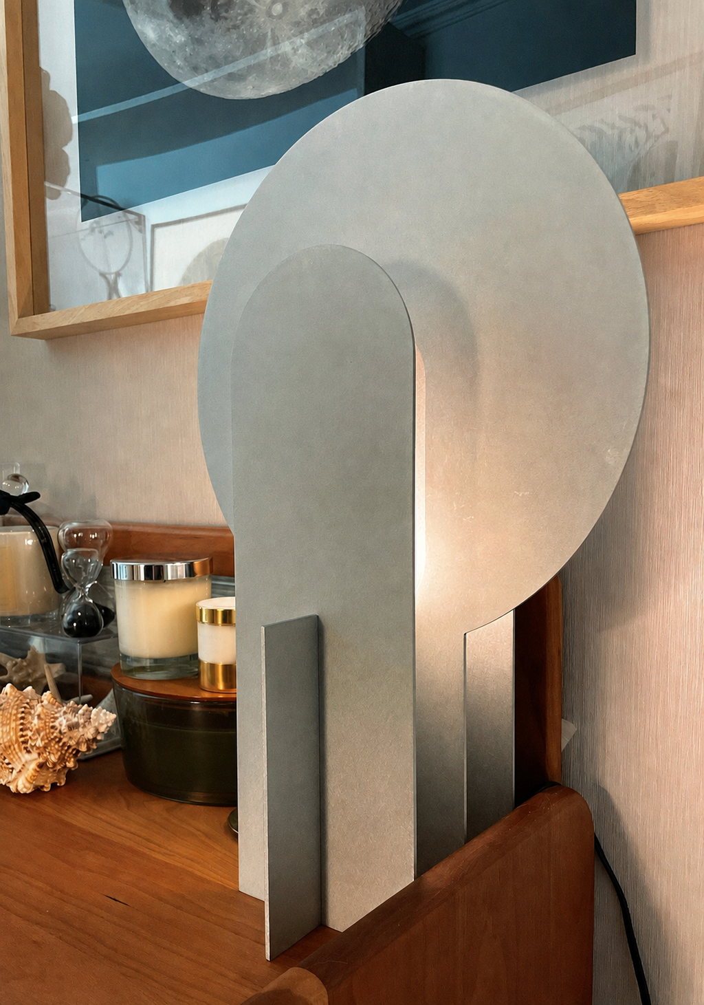 Arch Marble Table Lamp