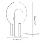 Arch Marble Table Lamp