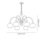 Arched Globe Chandelier