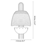Arclune Ribbed Wall Lamp