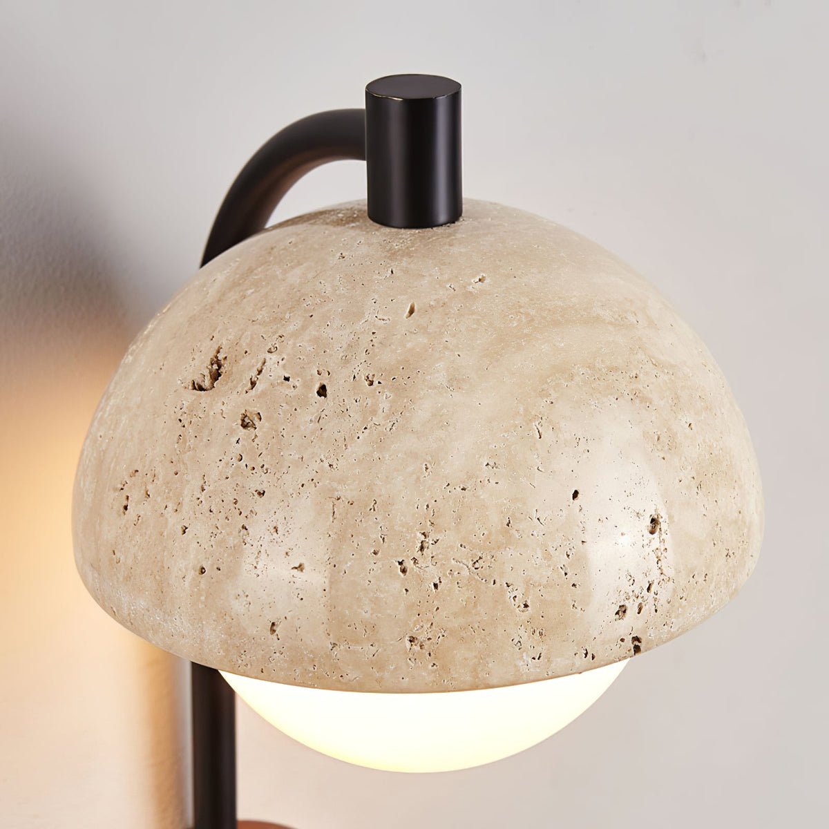 Arco Travertine Wall Lamp