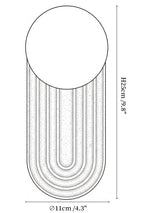 Arco Travertine Wall Light