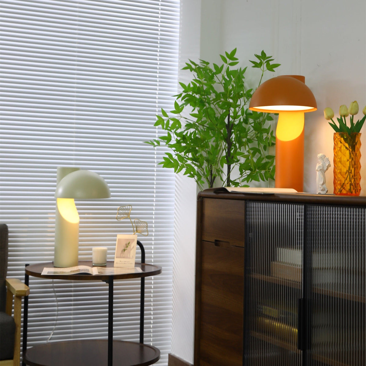 Minimalist Arc Dome Table Lamp