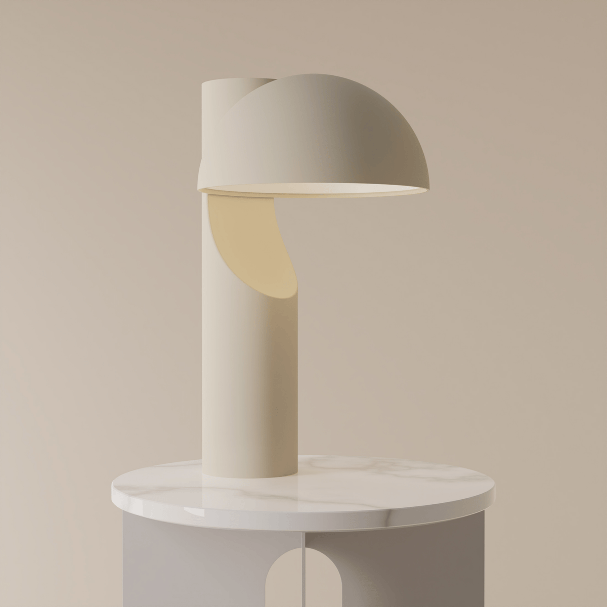 Minimalist Arc Dome Table Lamp