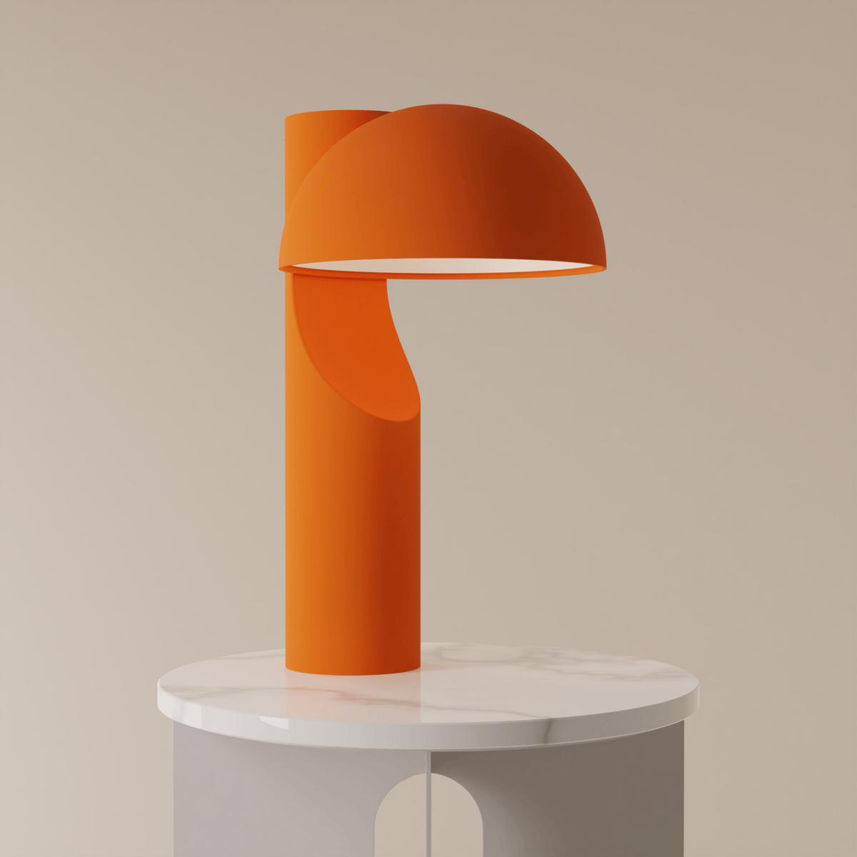 Minimalist Arc Dome Table Lamp