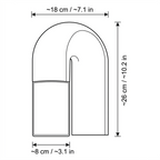Arcus Wood Wall Lamp