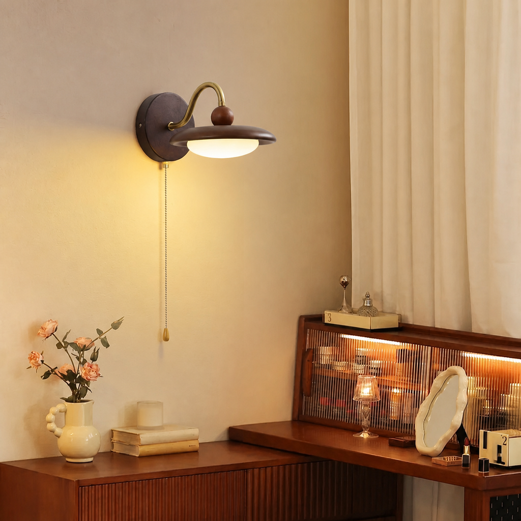 Arcwood Saucer Wall Lamp
