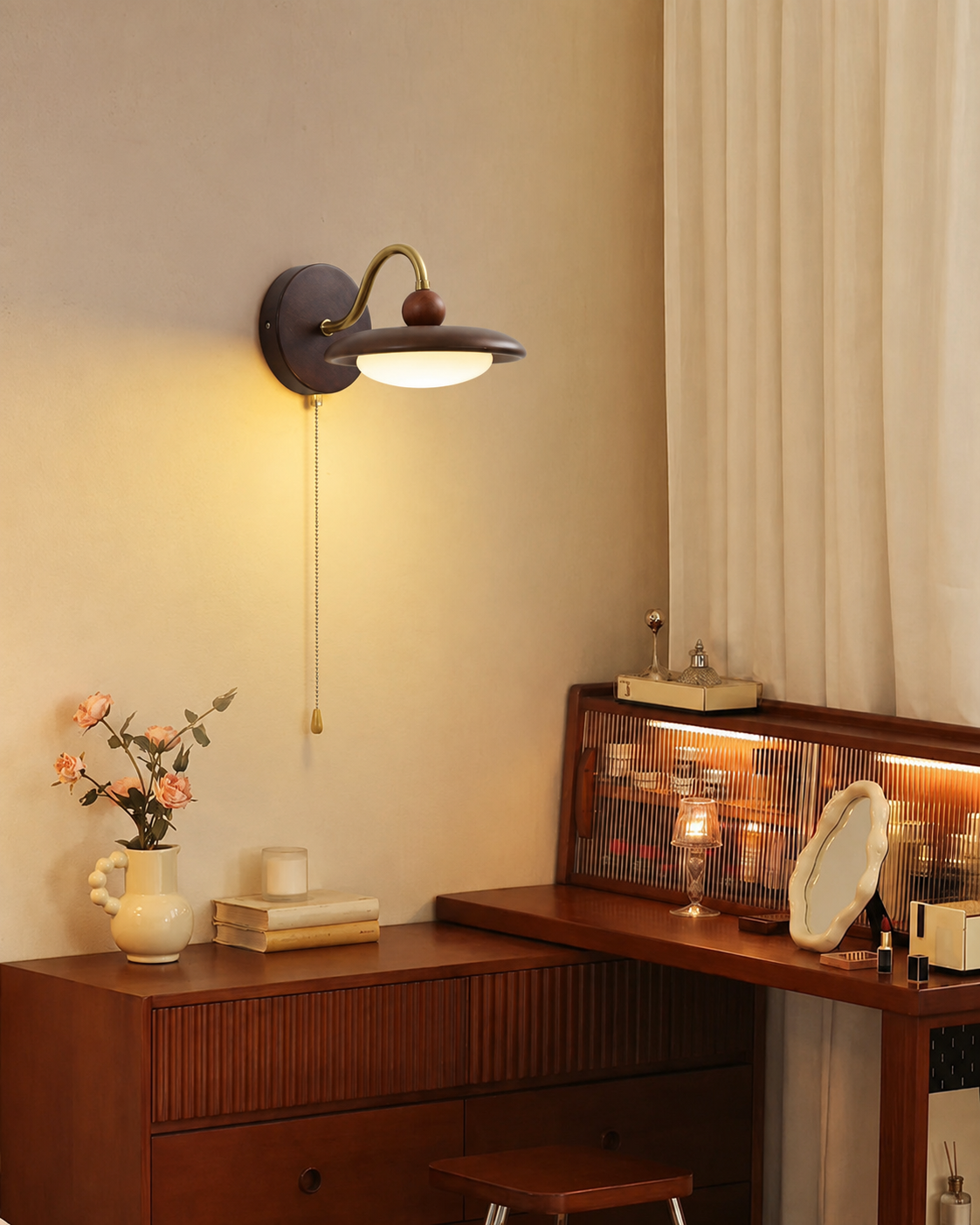 Arcwood Saucer Wall Lamp