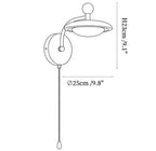 Arcwood Saucer Wall Lamp