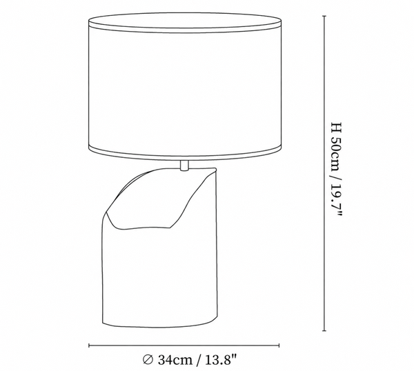 Arden Curve Table Lamp
